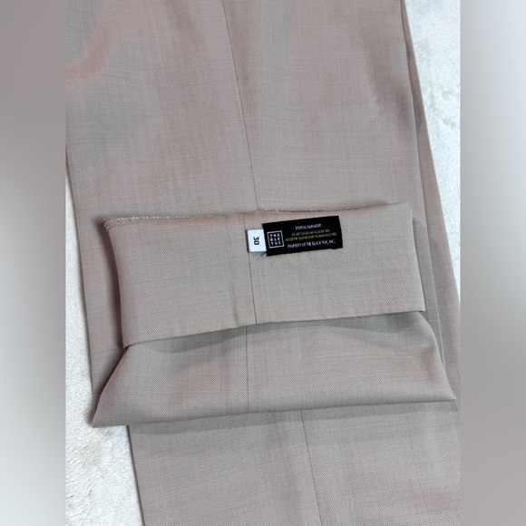 The Black Tux Tan Suit Merino Wool Wedding Event Suit - Picture 13 of 16